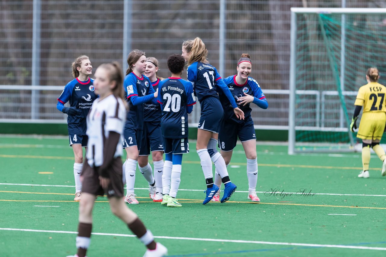 Bild 279 - wBJ VfL Pinneberg - St. Pauli : Ergebnis: 7:0 (Abbruch)